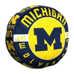 15" NCAA Michigan Wolverines Cloud Pillow
