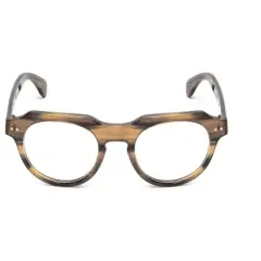 Ernest Hemingway H4816 48mm Unisex Acetate Rectangular Designer Eyeglasses OR Blue Light Filter OR Reading Glasses in Olive Green