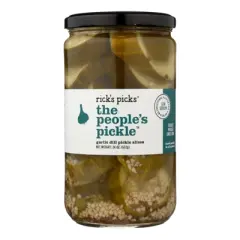 Rick's Picks The People's Pickle Slices - Case of 6/24 oz