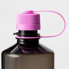 30oz Plastic Limitless Water Bottle: Black Reusable Portable Drinkware for Cold Beverages, Hand Wash, All Ages