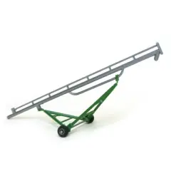 Standi Toys 1/64 Green & Silver Plastic Grain Auger (52 Ft to Scale) ST114 ST50502GS