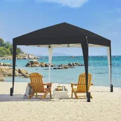 Yaheetech Adjustable 8x8 FT Pop Up Canopy Tent