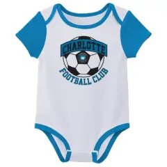 MLS Charlotte FC Infant Boys' 3pk Bodysuit