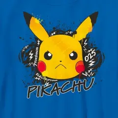 Boy's Pokemon Angry Pikachu T-Shirt