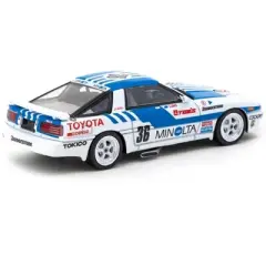 Toyota Supra RHD #36 Alan Jones "Minolta" Macau Guia Race (1987) "Hobby64" Series 1/64 Diecast Model Car by Tarmac Works
