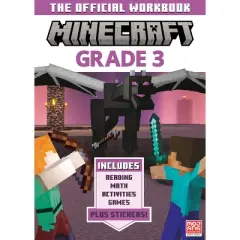 Official Minecraft Workbook: Grade 3 - (Minecraft Workbooks) by  Random House (Paperback)