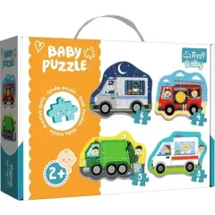 Trefl Vehicles and Jobs Kids Jigsaw Puzzle - 8pc
