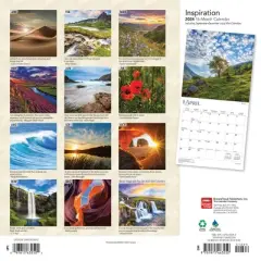 Browntrout 2024 Wall Calendar 12"x12" Inspiration