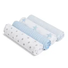 aden + anais essentials Muslin Swaddle Blankets - 4pk