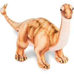 Underwraps Real Planet Shunosaurus Brown 26 Inch Realistic Soft Plush