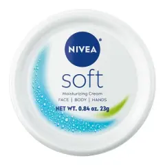 Nivea Soft Moisturizing Cr&egrave;me Body, Face and Hand Cream Scented - 6.8oz