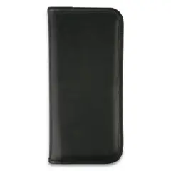 Universal Business Card Holder, Black, 4.75" x 10.13"