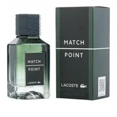 Lacoste Match Point By Lacoste Men Pink Pepper, Geranium, Sage, Vetiver, Cashmeran  Eau De Parfum Spray 1.7 Oz
