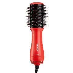 Izutech Toro Portable 2-In-1 Hair Dryer & Volumizing Brush - Coral Red