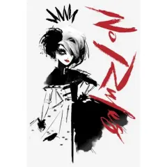 Women's Cruella No Rules Fashion Sketch T-Shirt