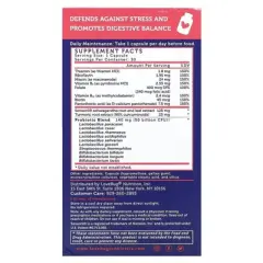 LoveBug Probiotics Complete Mood Probiotic with Organic Ashwagandha, 50 Billion CFU, 30 Count