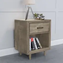Aurora Mid Century Nightstand - Abbyson Living
