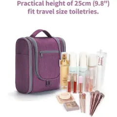 Narwey Small Hanging Toiletry Bag Women Travel Makeup Bag Organizer Toiletries Bag