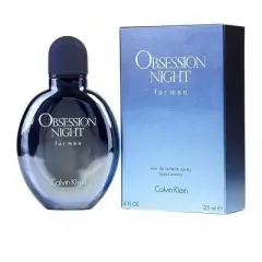 Obsession Night By Calvin Klein Men Cardamom, Pear, Grapefruit, Artemisia, Musk, Nutmeg, Vetiver, Vanilla, Patchouli Edt Spray 4 Oz