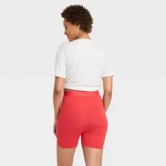 Women's Cotton Boxer Briefs - Auden&trade; Red