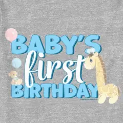 Toddler's Precious Moments Baby's First Birthday T-Shirt