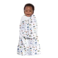 HALO Innovations SleepSack 100% Cotton Swaddle Wrap Disney Baby Collection Finding Nemo