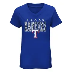 MLB Texas Rangers Boys' V-Neck T-Shirt