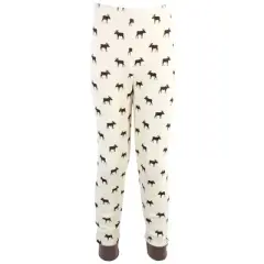 Touched by Nature Toddler and Kids Boy Organic Cotton Tight-Fit Pajama Set, Moose