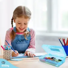 Enday Glitter Pencil Box