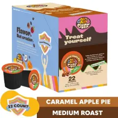 Decaf Caramel Apple Pie Flavored Coffee Pods