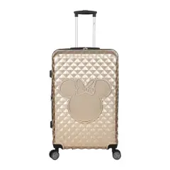 Minnie Mouse Classic Peek-a-Boo Minnie Pink Adult 24" Rolling Luggage