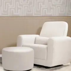 Babyletto Tuba Gliding Ottoman Eco-Weave