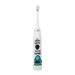 Made by Dentists Kids' Rechargeable Electric Toothbrush with 2 Replacement Toothbrush Heads and Charger - Shark