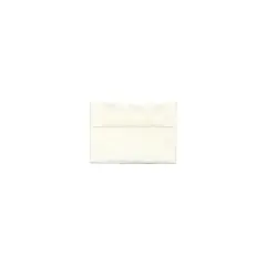 JAM Paper 4Bar A1 Parchment Invitation Envelopes 3.625 x 5.125 White Recycled 900926656