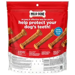 Milk-Bone Dental Original Mini Chew Dog Treat with Chicken Flavor - 18.9oz