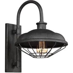 Generation Lighting Lennex 17 1/4"H Slated Gray Metal Indoor-Outdoor Wall Light