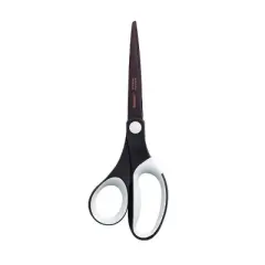 Scotch 8" Precision Ultra Edge Scissors - Titanium Fused: Heavy Duty Office & Gift Wrap Tool, Multicolor, Lifetime Warranty