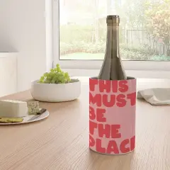 socoart This Must Be The Place II Wine Chiller - Deny Designs