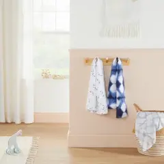 Muslin Swaddle Blankets Starry Slumber 3pk - Cloud Island&trade; Blue