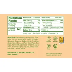 Nature's Bakery Apple Crumble Bar - 8.46oz/6ct