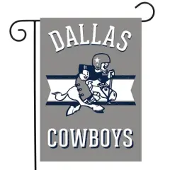Briarwood Lane Retro Dallas Cowboys Garden Flag NFL Double-Sided 18" x 12.5"
