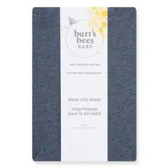 Burt's Bees Baby&reg; Organic Jersey Solid Crib Sheet