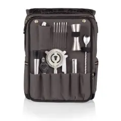 Picnic Time 18pc Bar-Backpack Portable Cocktail Set