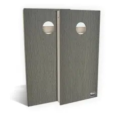 Skips Garage Trex Clam Shell All-Weather Cornhole Set