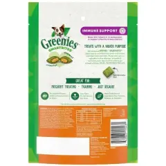 Greenies Smartbites Immune Support Crunchy & Soft Dog Treats, Chicken Flavor, 8 Oz Pack