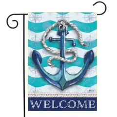 Briarwood Lane Everyday Garden Flag 12x18 For Outdoor Welcome Anchor Garden Flag Flags For Outside
