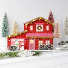 Christmas Glitter House Red - Wondershop&trade;