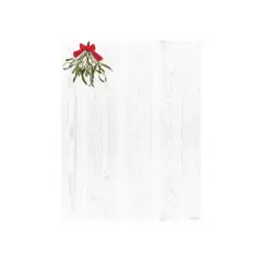 Great Papers Barnyard Mistletoe Holiday Letterhead Multicolor 50/Pack (2023046)