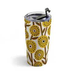 Alisa Galitsyna Mid Century Garden Travel Mug 20 oz Stainless Steel Travel Mug - Deny Designs