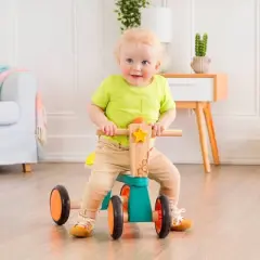 B. toys Wooden Toddler Bike Smooth Rider